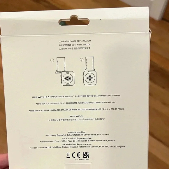 LACOSTE | UNISEX | APPLE WATCH STRAP | GIFT SET (3) | NWT - Picture 4 of 5